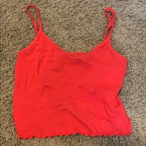 Red tank from pacsun